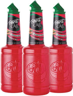 Finest Call Premium Watermelon Fruit Puree Drink Mix, 1 Liter Bottle (33.8 Fl Oz), Pack of 3