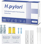 H Pylori Test Kit, Helicobacter Pylori Test Kit - Fast and Accurate, Self-Test at Home, Results in 10-15 Minutes, No Lab Visit Required