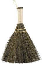 Handmade Little Broom, Straw Braided Small Broom for Indoor Outdoor, 10.2 Inch, Natural Plant Material