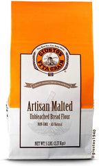 Giusto's Vita-Grain All-Natural Artisan Malted Unbleached Bread Flour, 5lb Bag
