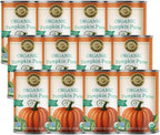 Farmer's Market Foods Canned Organic Pumpkin Puree, 15 Ounce (Pack of 12)