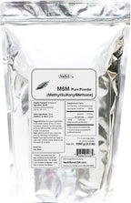 MSM (Methylsulfonylmethane) Pure Powder (1000 Grams (2.2 lb))