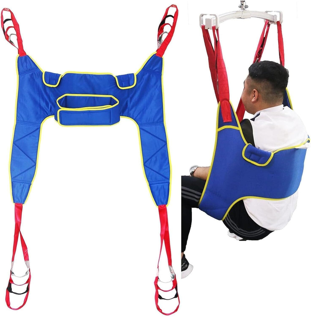 Full Body Sling Patient Lift Bathroom Transfer Hammock Universal 4 Point Transfer Sling Patients Who Need to Be Transferred Medical Transfer Belt