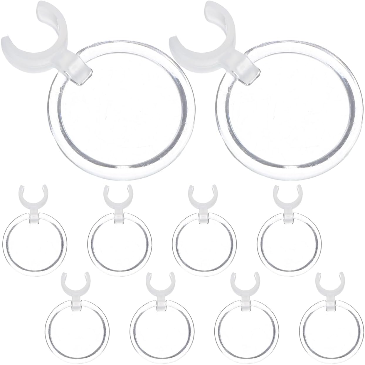 10pcs Penholder Magnifying Glass Embroidery Magnifying Glass Practical Clip Style Magnifier Clip on Magnifier Useful Drill Pen Diamond Art Pen