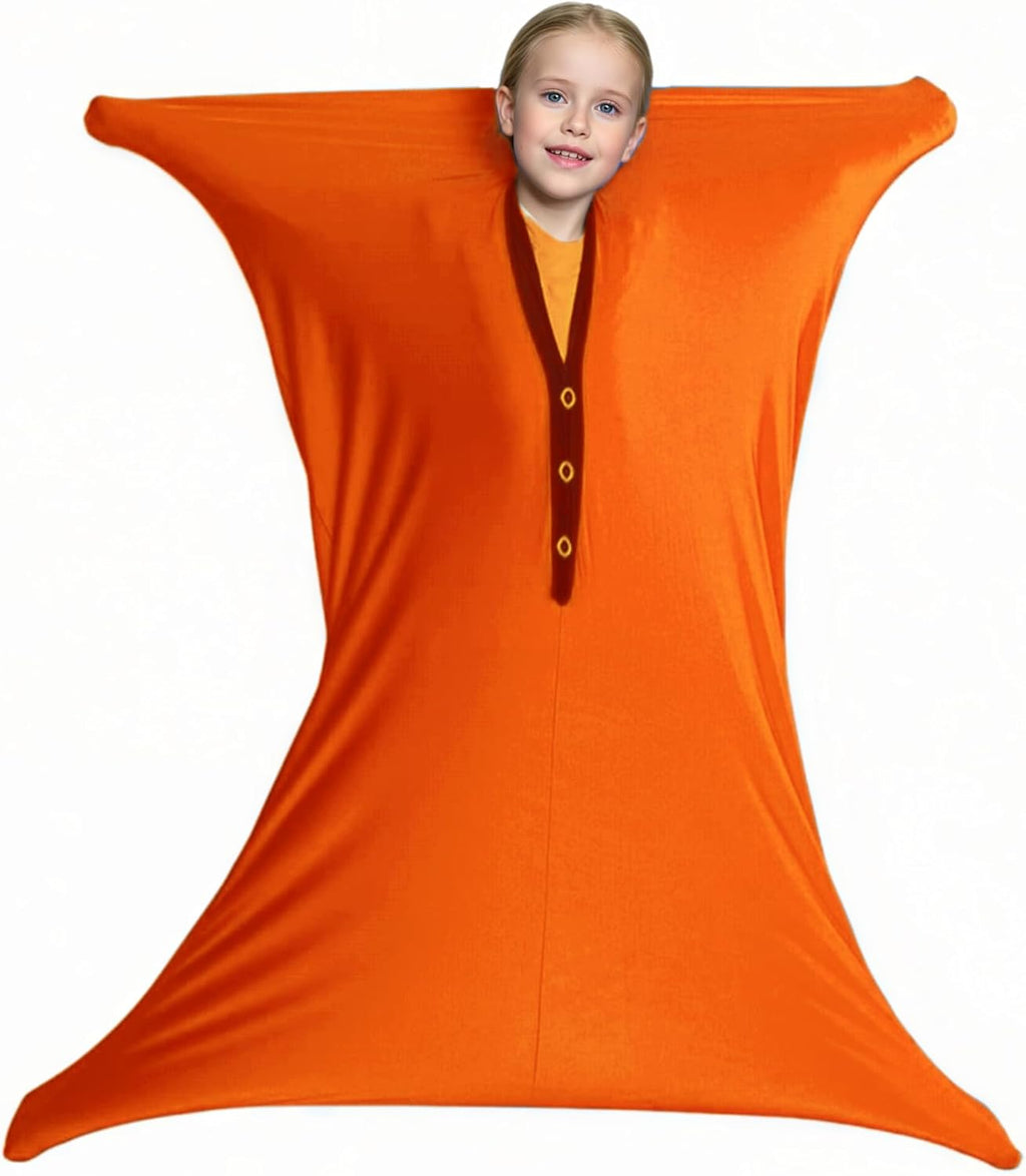 Body Sock Sensory Dynamic Movement for Kids and Adults Autism Full-Body Wrap Stretchy Body Sox to Relieve