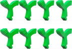 Chewies for Invisalign Aligner, DLENP 8 PCS Y-Shaped Chewies for Aligner Trays Seater Orthodontic Munchies for Invisalign(8 Pcs Green/Mint Flavor)