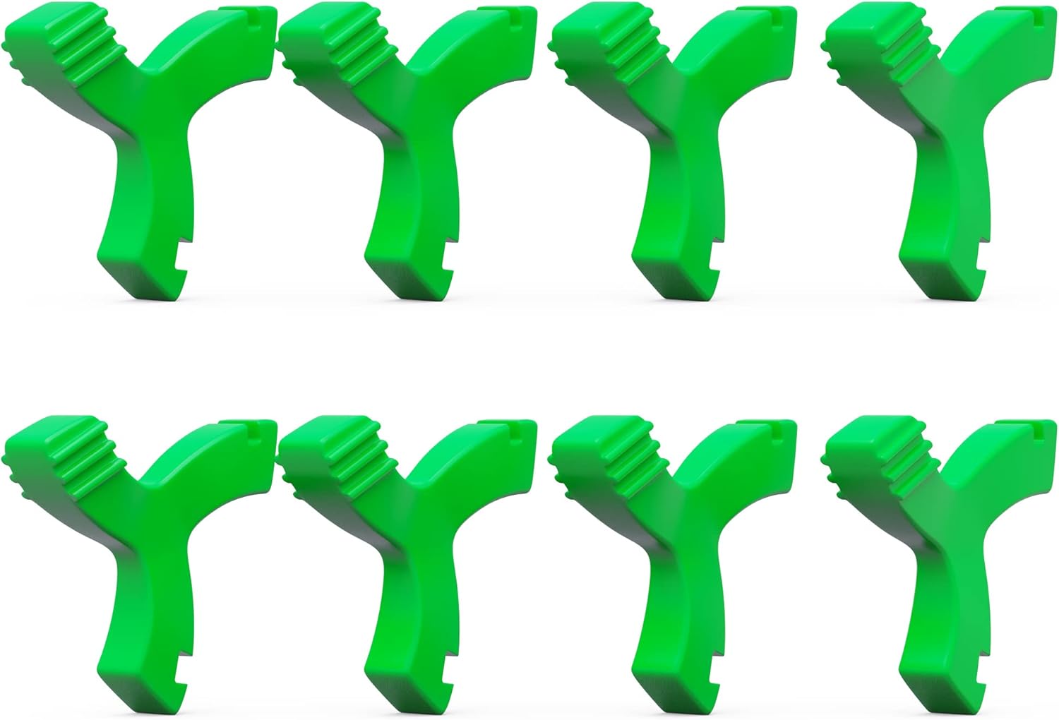 Chewies for Invisalign Aligner, DLENP 8 PCS Y-Shaped Chewies for Aligner Trays Seater Orthodontic Munchies for Invisalign(8 Pcs Green/Mint Flavor)