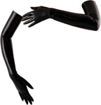 Latex Long Gloves - Fetish - Black - USA (X-Large)