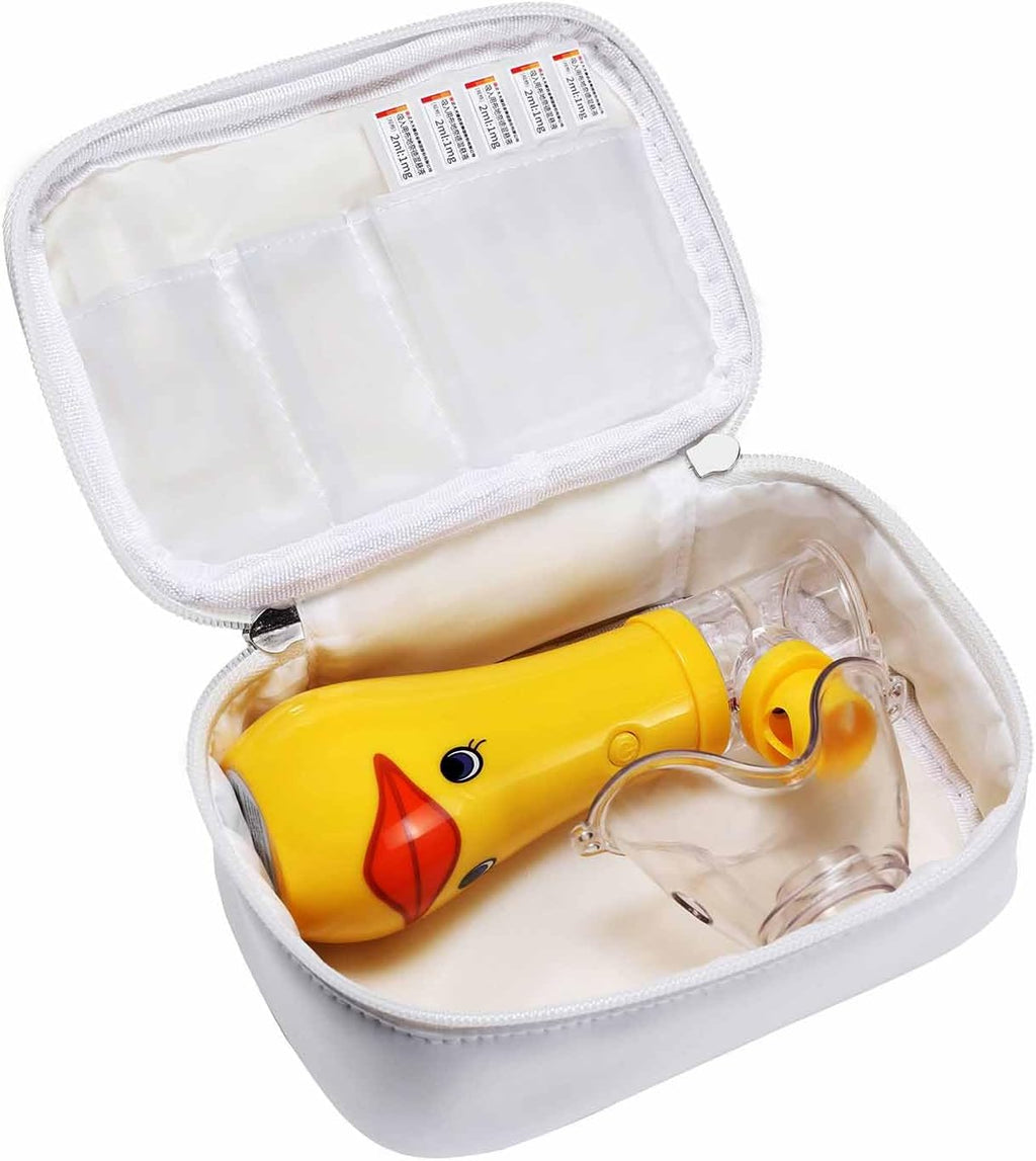 Carrying Case for Portable Nebulizer, Handheld Nebulizer Storage Bag Fit for Kids and Adults Handheld Nebulizer, Inhaler, Medication or Other Essentials(Case Only)