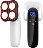 CXGRISE Upgraded Cellulite Massager 4 in 1 Stretch Marks Remover Body Beauty Machine for Belly Thigh Hip Leg (White)…