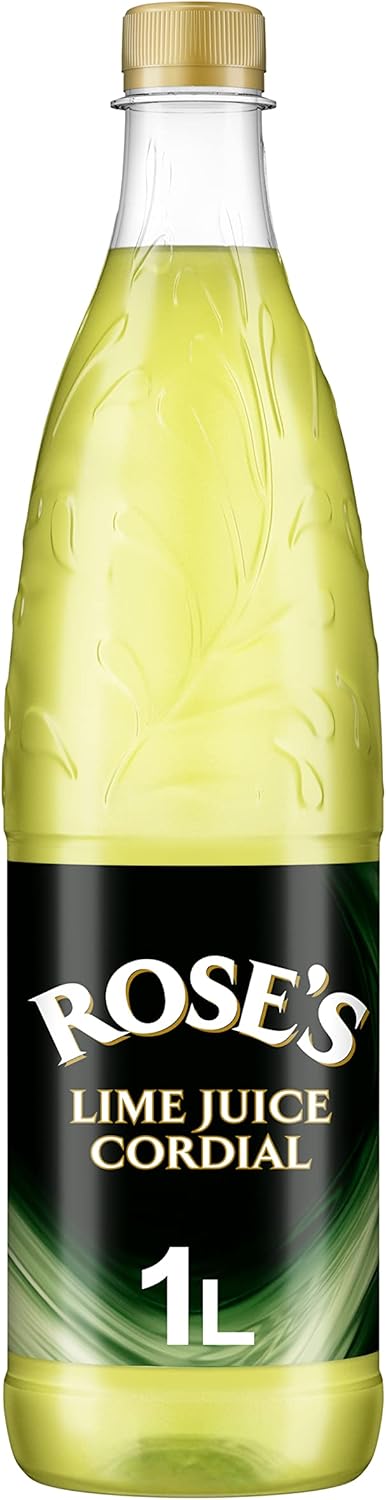Rose's Lime Juice Cordial Fruit Juice Bottle, 1 Litre