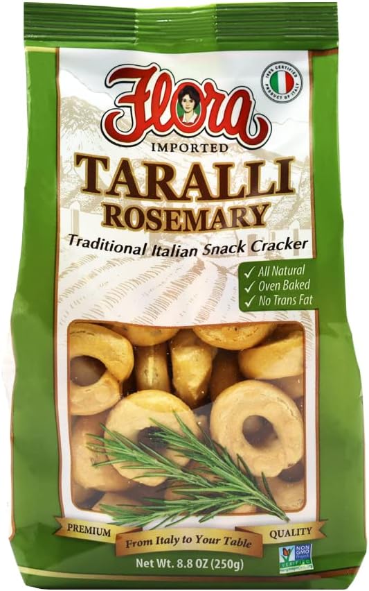 Flora Imported Taralli (Rosemary)