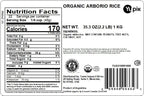 Yupik Organic Arborio Rice, 2.2 lb (35.2 oz), Gluten-Free, Vegan, Non-GMO, USDA Certified, Perfect for Creamy Risottos, Hearty Side Dishes & Salads