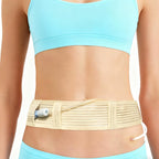 Peritoneal Mesh Breathable PD Belt for Dialysis Catheter & Stomach Feeding Tubes Adjustable Holder Protector Belts for G/J/PEG Tubes - Men Women Adults (M)