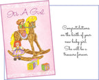 Stockwell Greetings New Baby Girl Greeting Card