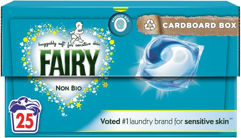 Fairy Non Bio PODS® Washing Liquid Capsules 25 Washes