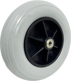 8" x 2" (200x50) Caster Solid Rubber Front Rear Caster Tires Wheels Assembly for Many Standard Wheelchairs Powerchairs/Electric Wheelchair Replace
