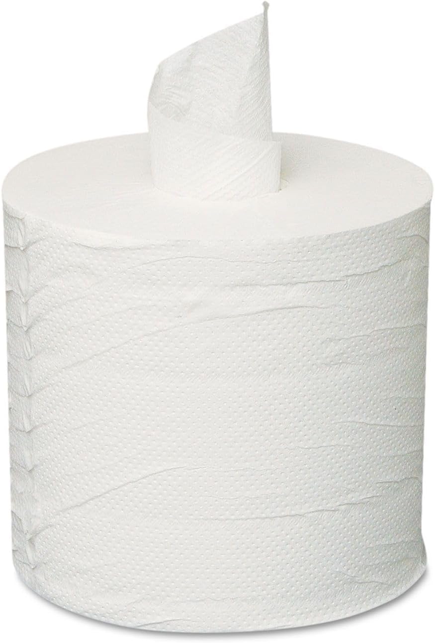 General Supply NP-5505 Centerpull Towels, 2-Ply, White (Case of 6 Rolls)
