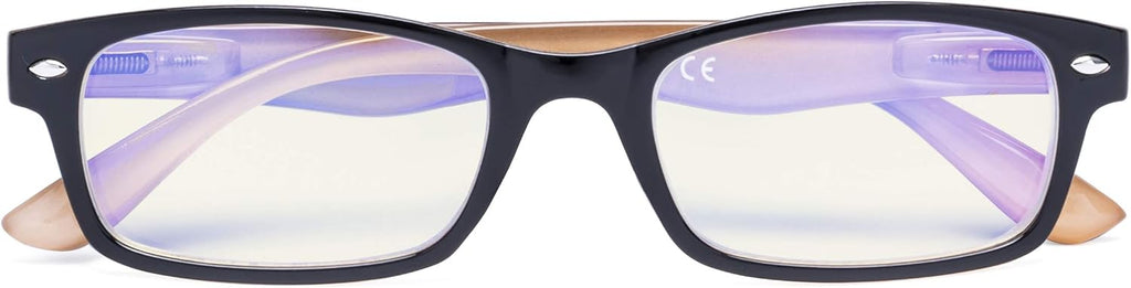 CessBlu Blue Light Filter Eyeglasses Readers,Anti Blue Rays,UV Protection,Computer Reading Glasses for Men Women