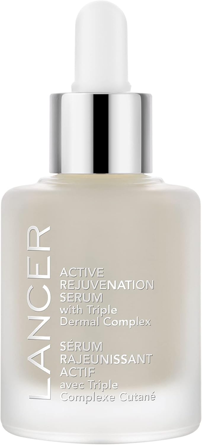 Lancer Skincare Active Rejuvenation Serum with Triple Dermal Complex, Daily Anti-Aging Face Serum, 1 Fluid Ounce