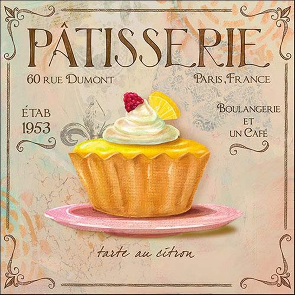 Ambiente Patisserie Serviettes 33 x 33 cm - Luncheon Napkin