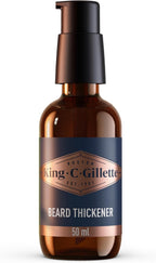 King C. Gillette Beard Thickener formulated with Vitamin B complex and Caffeine, 1.7oz