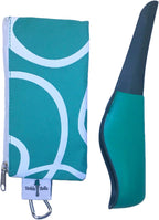 Tinkle Belle Female Urination Device/Portable Urinal with Case -Stand to Pee While Staying Fully Clothed. Easy, Compact, Reliable for Hiking/Camping/Travel/Concerts/Festivals/Dirty Toilets