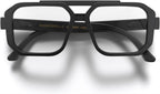 LONDON MOLE® Huntsville reading glasses | Cool square shaped readers | Men’s Women’s Unisex | Spring hinges