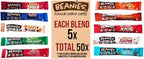Beanies 50 Coffee Sticks, Mixed Blends; instant flavored coffee