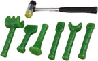 Hammer Spine Set,Chiropractic Chisel,Chiropractic Adjustment Hammer,Chiropractic Hammer,6-Piece Set with Hammer,for People with Physical Fatigue and Sleep Deprivation
