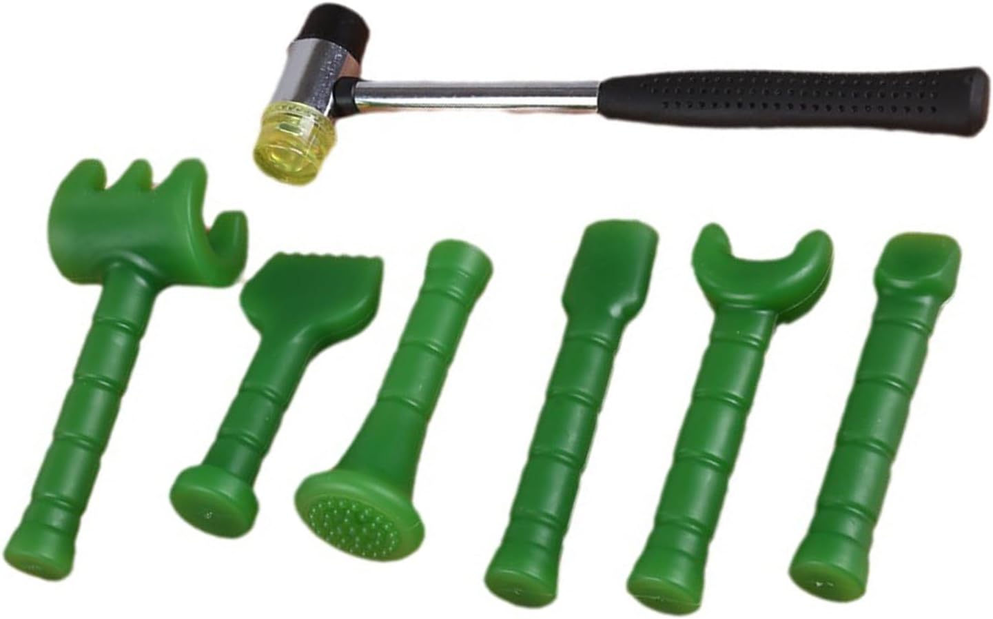 Hammer Spine Set,Chiropractic Chisel,Chiropractic Adjustment Hammer,Chiropractic Hammer,6-Piece Set with Hammer,for People with Physical Fatigue and Sleep Deprivation