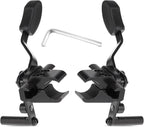 Heavy Duty Wheelchair Brakes Wheel Locks, Drive Wheelchair Parts, Transport Chair Brake, Universal Brake Replacement Parts for 1" Tubing, Side Mount Bolt on Style(1 Pair)