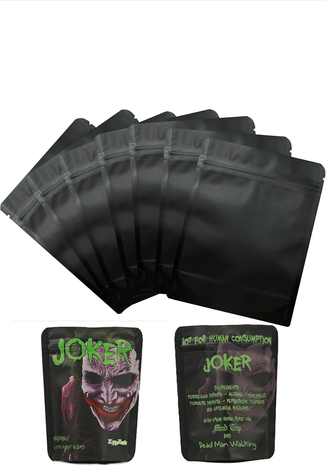 100 PCS 3.5 Bags, Resealable Storage Baggies, 3.5 Gram Candy Bags