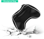 Zerone Carrying Case for , Travel Bag Portable Storage Case for 4 Controller Gamepad, Shockproof (Black)