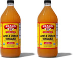 Bragg Organic Raw Apple Cider Vinegar, 32 oz (Pack of 2)