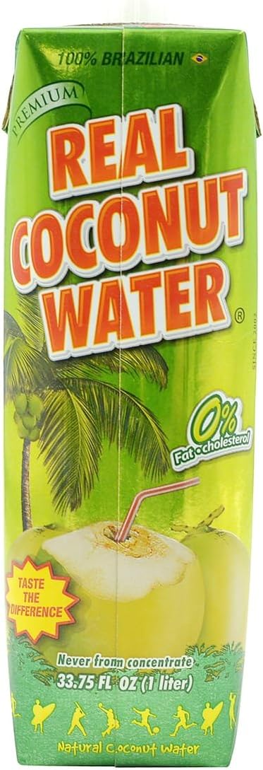 Real Coco Water, Brazillian Coconut Water, 1 Liter(ltr)