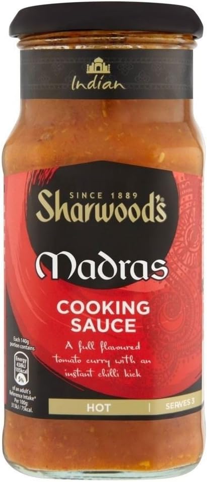 Sharwood's Cooking Sauce - Madras (420g) - Pack of 6
