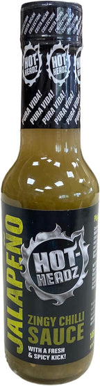 HOT HEADZ Jalapeno Pepper Sauce, 148 ML