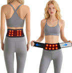 Heated Back Braces, Back Support Belt with Magnet, Self Heating Lower Support Back Braces for Lower Pain Relief, Adjustable Lumbar Support Belt for Herniated Disc,Sciatica,Scoliosis