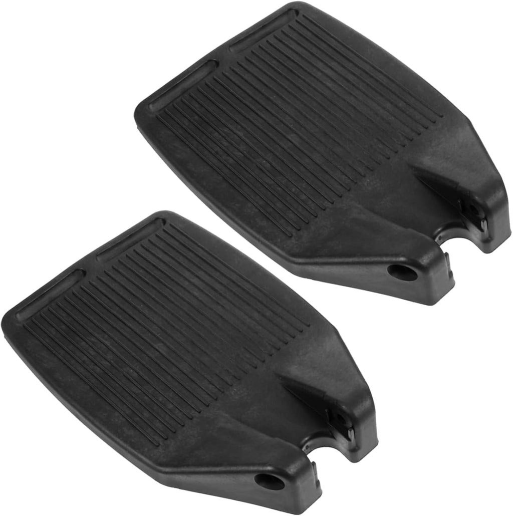 1Pair Elevating Wheelchair Footrest Pedal Replacement Thickened Footplates for Comfort and for Wheelchairs for Elderly and Disabled Users