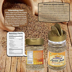 Rani Ajwain Seeds (Carom Bishops Weed) Spice Whole 3oz (85g) PET Jar ~ All Natural | Vegan | Gluten Friendly | NON-GMO | Kosher | Indian Origin