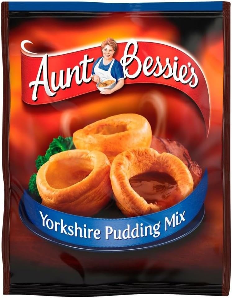 Aunt Bessie's Homebake Yorkshire Pudding Mix (128g) - Pack of 6