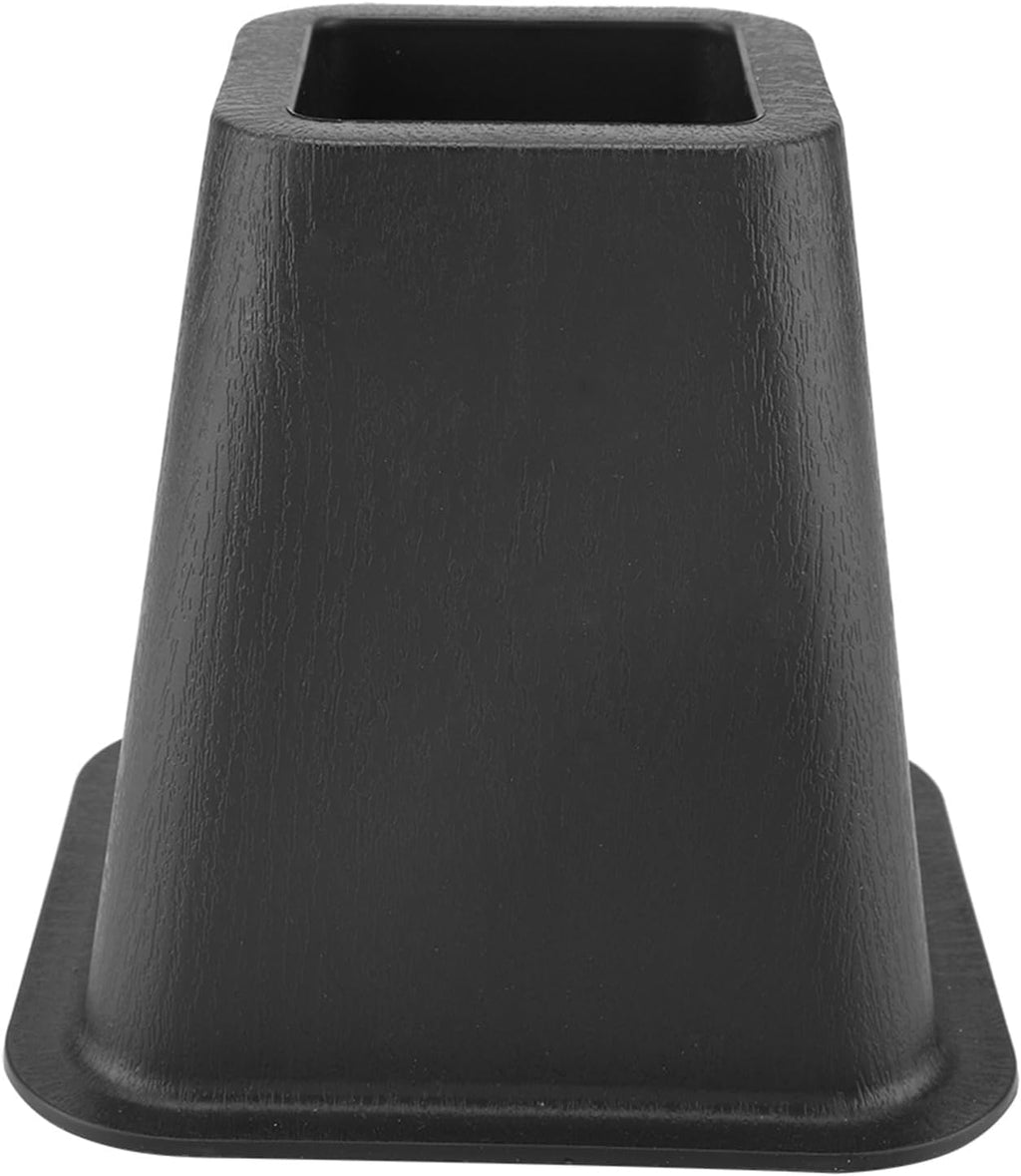 Elephant Feet Design Risers for Bed Chair Desk Table, Increase Storage Space, Integrated Top Recess, Wide Base, Narrow Top, Mobility Aid, Lightweight Solution, Load Capacity