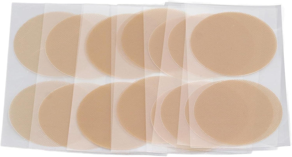 Buachois Men Nipple Covers, 80PCS Disposable Adhesive Pasties Protector Concealer Ultra Thin Sports Protection for Running Biking Workout