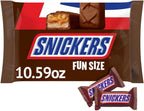 SNICKERS Original Chocolate Candy Bars, Fun Size, 10.59oz Bag