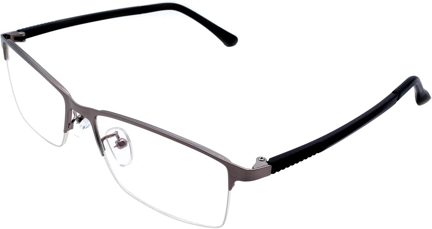 Computer Reading Glasses Anti Blue Ray Half Rim Readers Spectacles