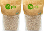 Yupik Organic Barley Flakes, 2.2 lb, Non-GMO, Vegan (Pack of 2)