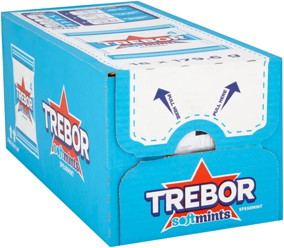Trebor Softmints Spear (Pack of 6, Total 24 Rolls)