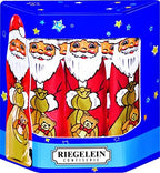 Riegelein Solid Santa's in Gift Box - 10 Pieces