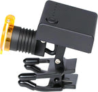 Alkita 3.5X420MM Binocular Loupe 5W Headlight Lamp Clip-on Loupes with Filter for Magnifier Black DY-007 + Aluminum Box